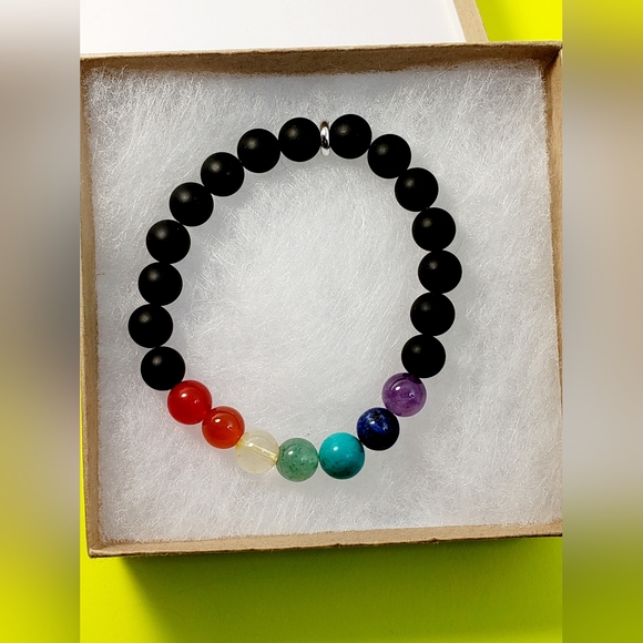 Chakra .925 Sterling Pendant & Bracelet Set - Picture 7 of 10